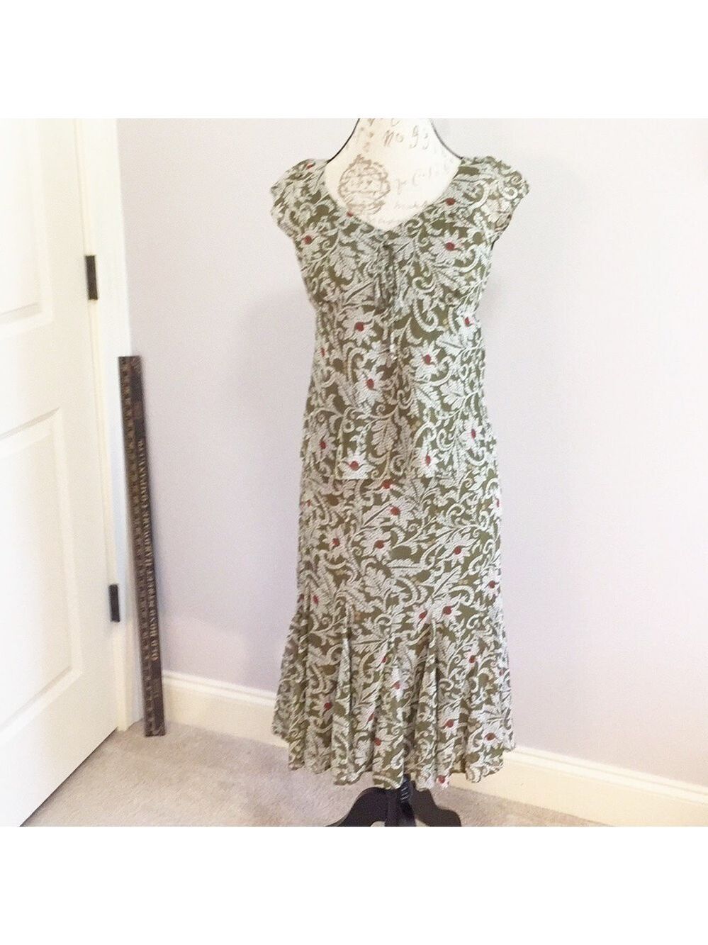 KASPER Floral Skirt Set (Can Be Split Up) Cottagecore Top 8P, skirt 6